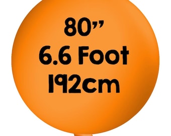 80" Latex PLAIN BALLOONS Giant Balloon for Party, Birthday, Wedding, Business Marketing & Advertising