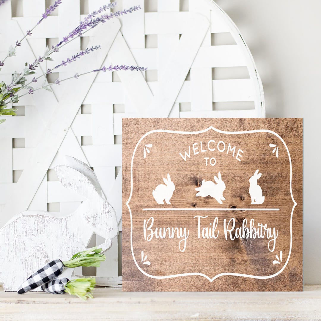 Custom Rabbitry Sign ~ Wooden Sign, Porch Sign, Outdoor Sign, Custom ...