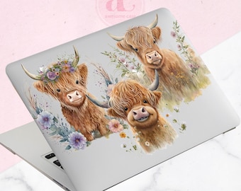 Highland Cow | Macbook Air 13 2020 | Macbook Pro 16 Case | Scottish cow | Macbook Air 13 case | Case for Mac | Macbook Pro 14 inch | Cute
