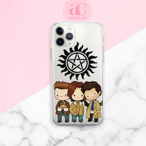 Supernatural iPhone 16 Case iPhone 15 Pro Case iPhone 14 Pro case iPhone 13 Pro Case iPhone 12 case Winchester Brothers iPhone 11 Pro Case