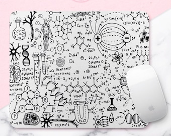 科学マウスパッド：物理学と化学デザイン