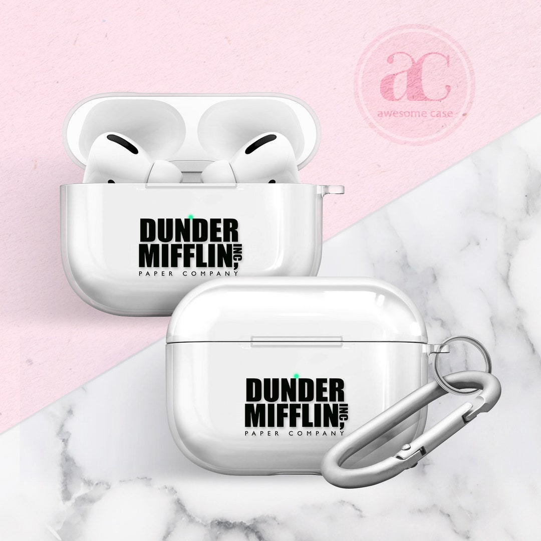 The Office Airpods Pro Case TV Show Clear Plastic Protective Case Airpods  Pro Holder Plastic Airpods Cover Earpods Case Airpods Gen Case