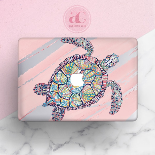 Turtle MacBook Air 13 2020 case MacBook 15 case Ocean MacBook Pro 13 2017 Retina MacBook 12 Hard case MacBook Air 11 case Mac 15 inch case