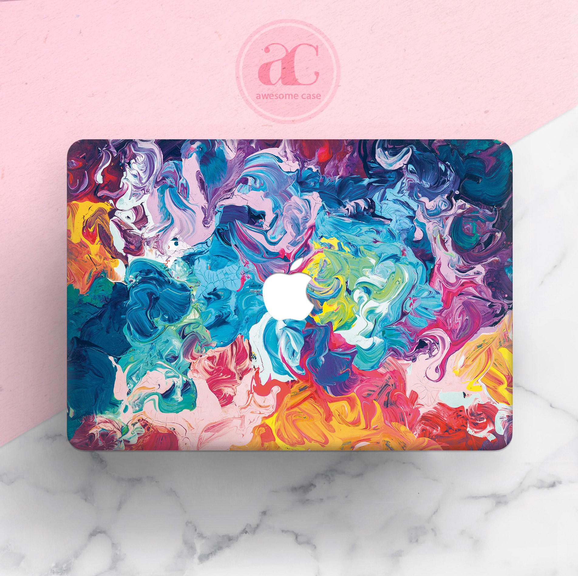 Oil Paints Macbook Case Art Macbook Pro 13 case Watercolor Etsy