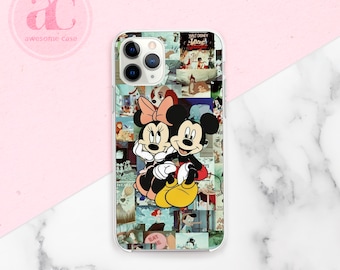 Cartoon Minnie en Mickey Mouse iPhone 17 Air Pro Pro Max-hoesje iPhone-hoesje voor 16 15 14 13 12 Pro en Pro Max-hoesje
