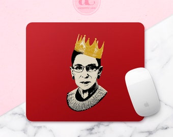 RBG Mouse Pad: Notorious Ruth Bader Ginsburg Feminist Gift