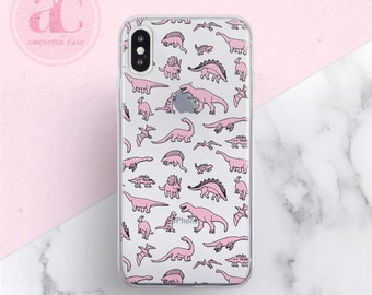 Cute Dinosaurs Phone case for iPhone 17 Air 16 15 14 Pro or Pro Max cover