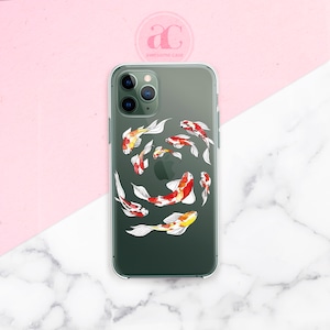 Carpa japonesa, funda para iPhone 16 Pro, funda para iPhone 14 Pro, pez koi, funda para iPhone 15 Pro, funda para iPhone 12 Pro, funda para iPhone 13, funda para iPhone 11 Pro