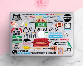Friends TV Show Macbook Case: Iconic Quotes & Graphics