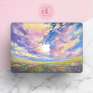Oil Painting landscape Macbook 13 Pro Case for mac Macbook Air 13 M1 Case Macbook Pro 16 Case Flower Macbook Pro 15 Case Macbook Pro 14 2021