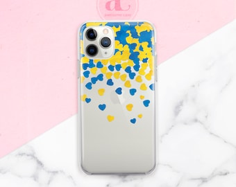 Ukraine Flag Glory to Ukraine Case  for iPhone 17 Air 16 Pro Max 15 Pro 17 Pro 14 Pro 13 Pro Max 12 13 14 15 16 17 Cover