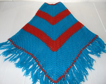 Granny Square Poncho - Etsy