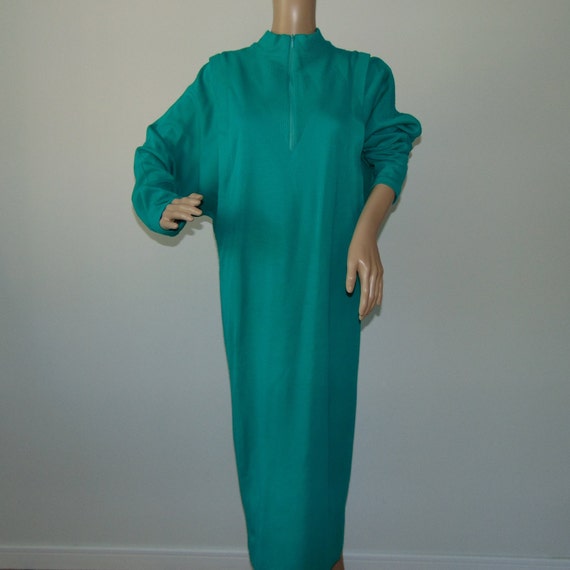 bat sleeve maxi dress