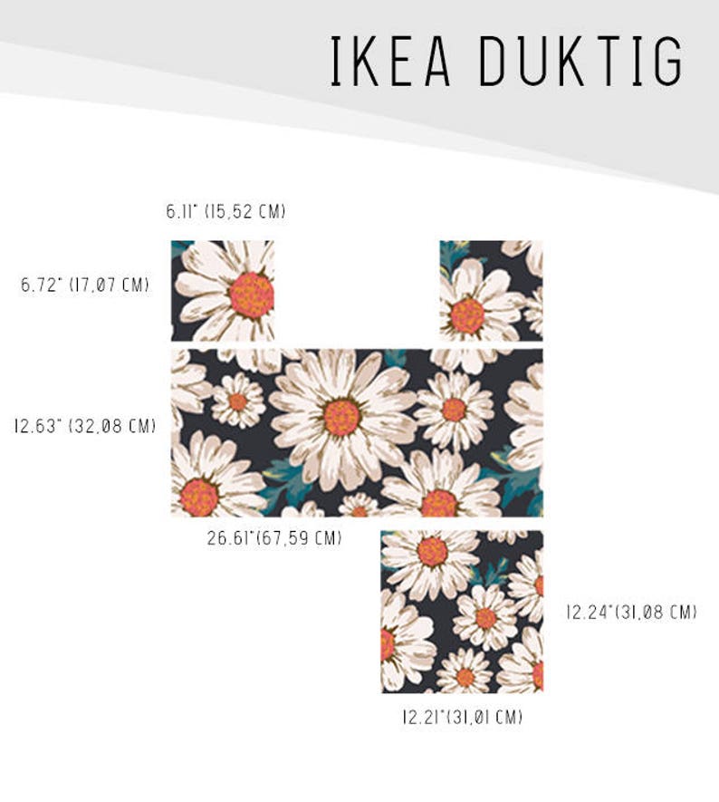 IKEA DUKTIG Removable Comolies Ikea Decals Furniture Etsy