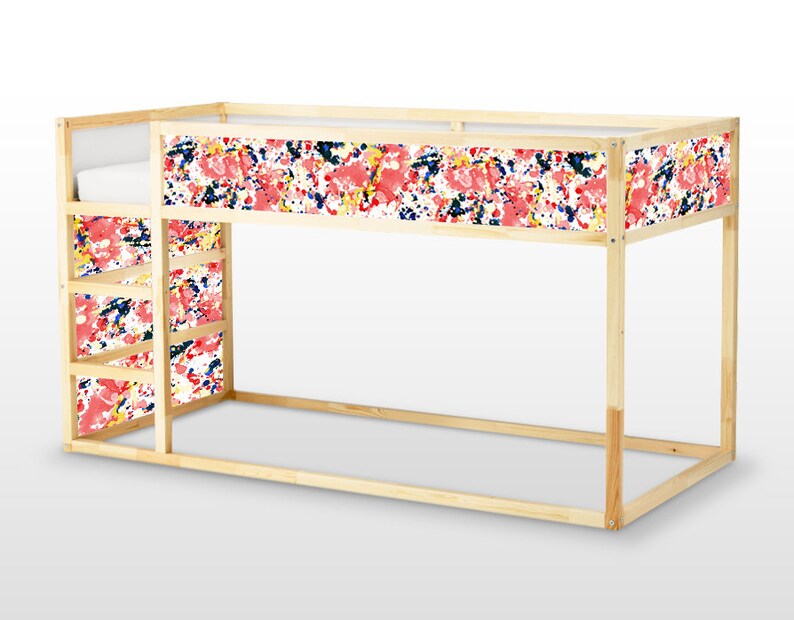 IKEA KURA BED Removable Stickers Paint Stains Ikea Nursery Etsy