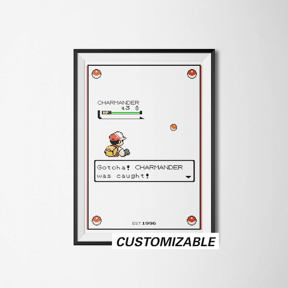 Personalized Pokemon Poster, Catch Em' All Print, Retro Pokemon 8-bit/pixel Poster, Pokemon Gift, Christmas Gift, Vintage Design, Geeky Gift - Etsy Personalized Pokemon Poster, Catch Em' All Print, Retro Pokemon 8-bit/pixel Poster, Pokemon Gift, Christmas Gift, Vintage Design, Geeky Gift - Etsy