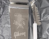 Engraved Long Gibson Maestro Vibrola Lyre Tailpiece Fits SG