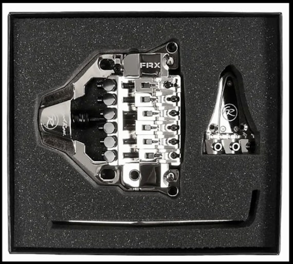 NEW! Floyd Rose FRTX04000 Nickel Bolt-on Locking Tremolo Fits SG