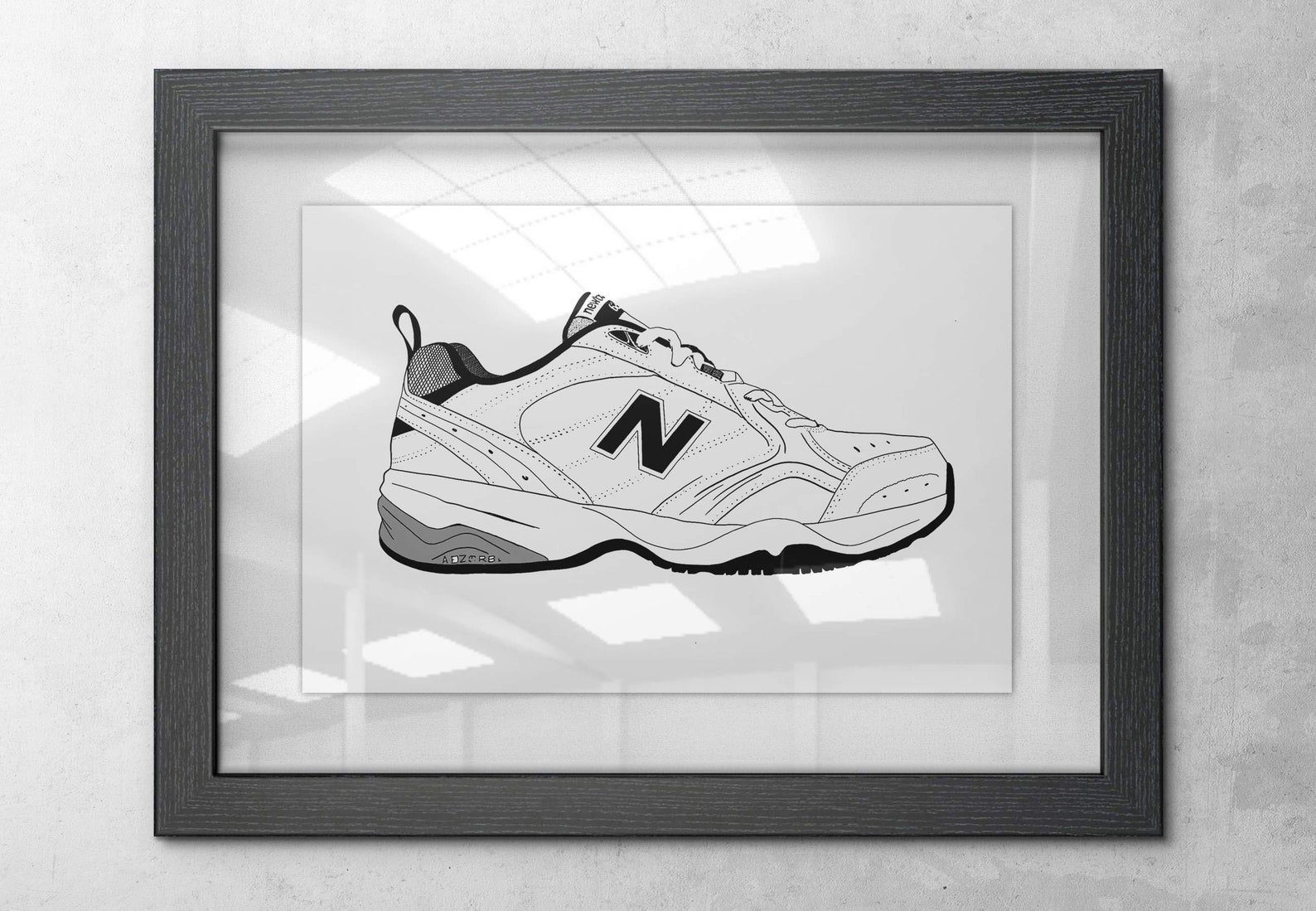 Digital Instant Download New Balance Dad Shoe Etsy