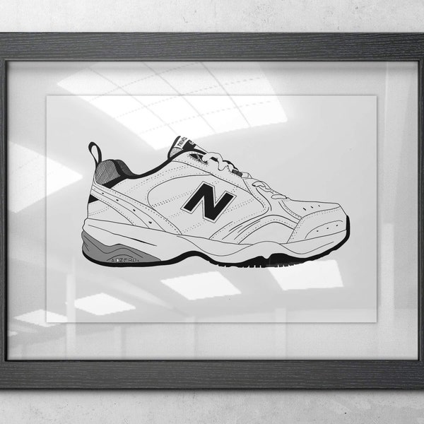 Digital Instant Download: New Balance Dad Shoe