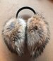 Genuine Coyote Fur Earmuffs 