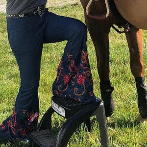 Junior sized XS bell bottoms:  Fun contesting jeans