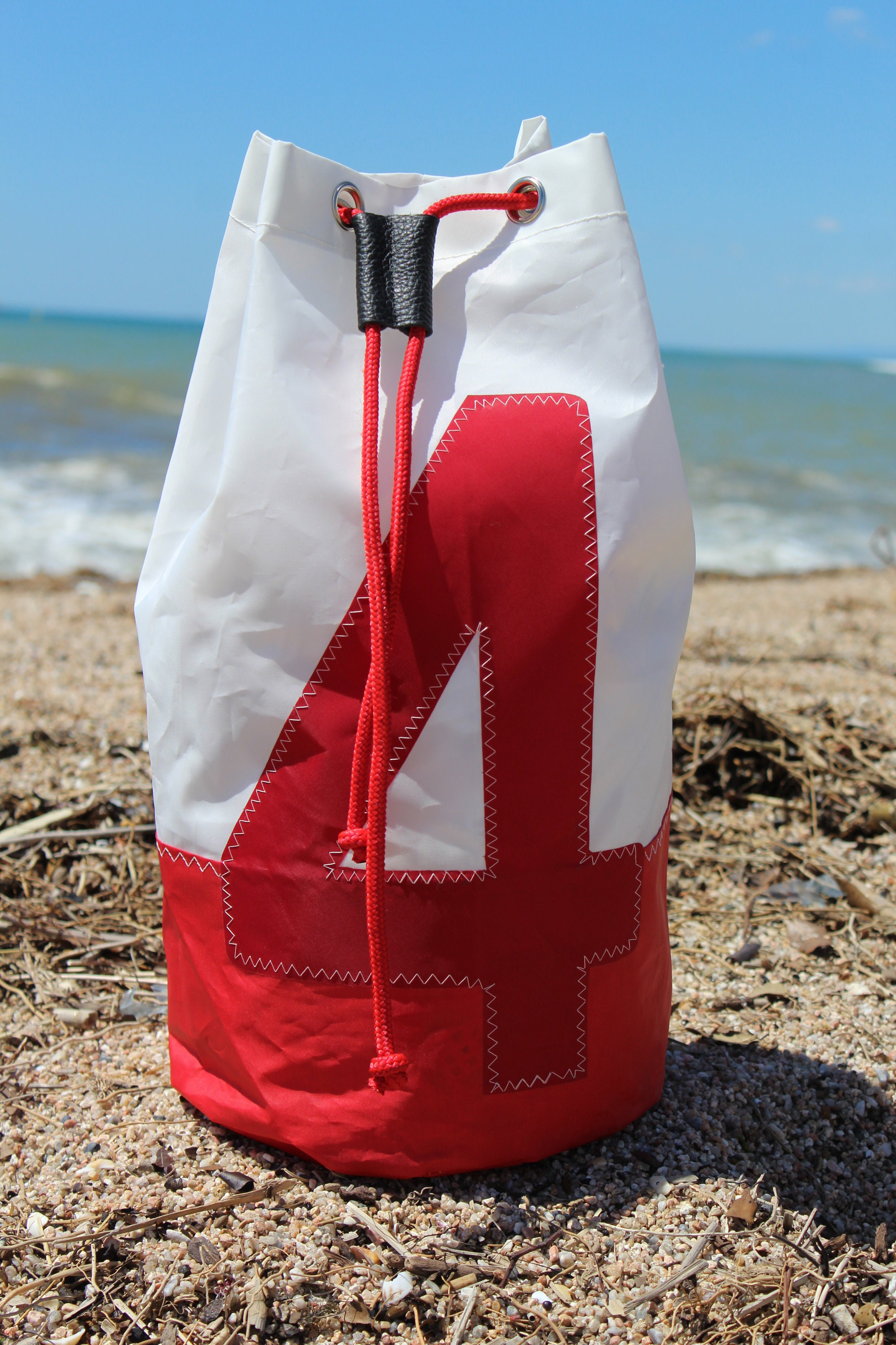 Upcycled Sail Duffel Recycled Sail Bag Customizable Travel Etsy UK