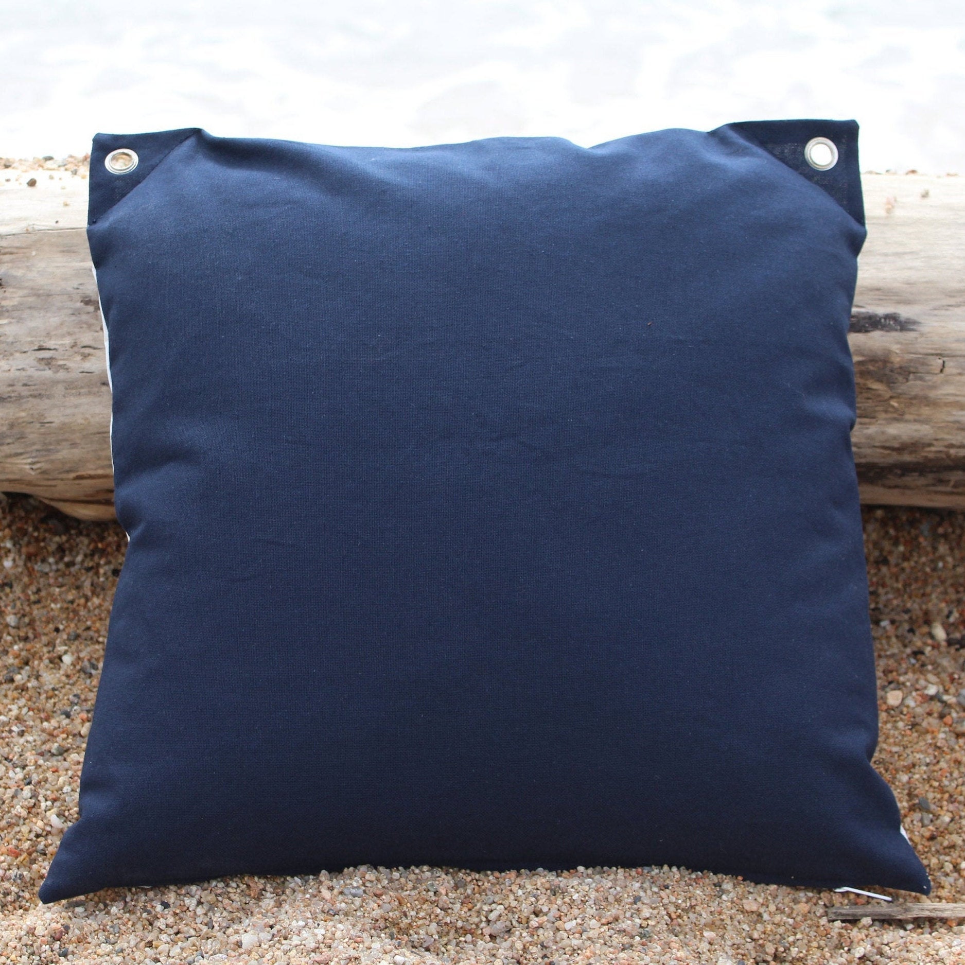 Home Sail Pillow, Nautical Pillow Cover, Sail Cloth Cushion, Terrace Cushion, Decorative Pillow