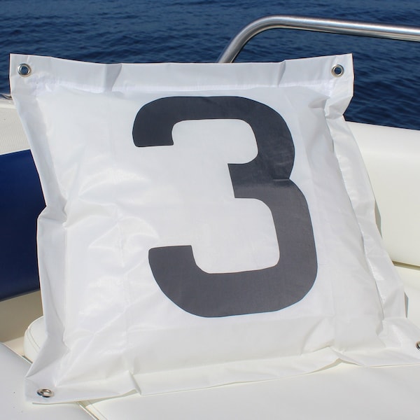 Boat on Pillow Etsy