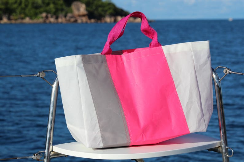 Sail Nautical Bag Sail Tote Bag Large Beach Bag Sail Bag Etsy