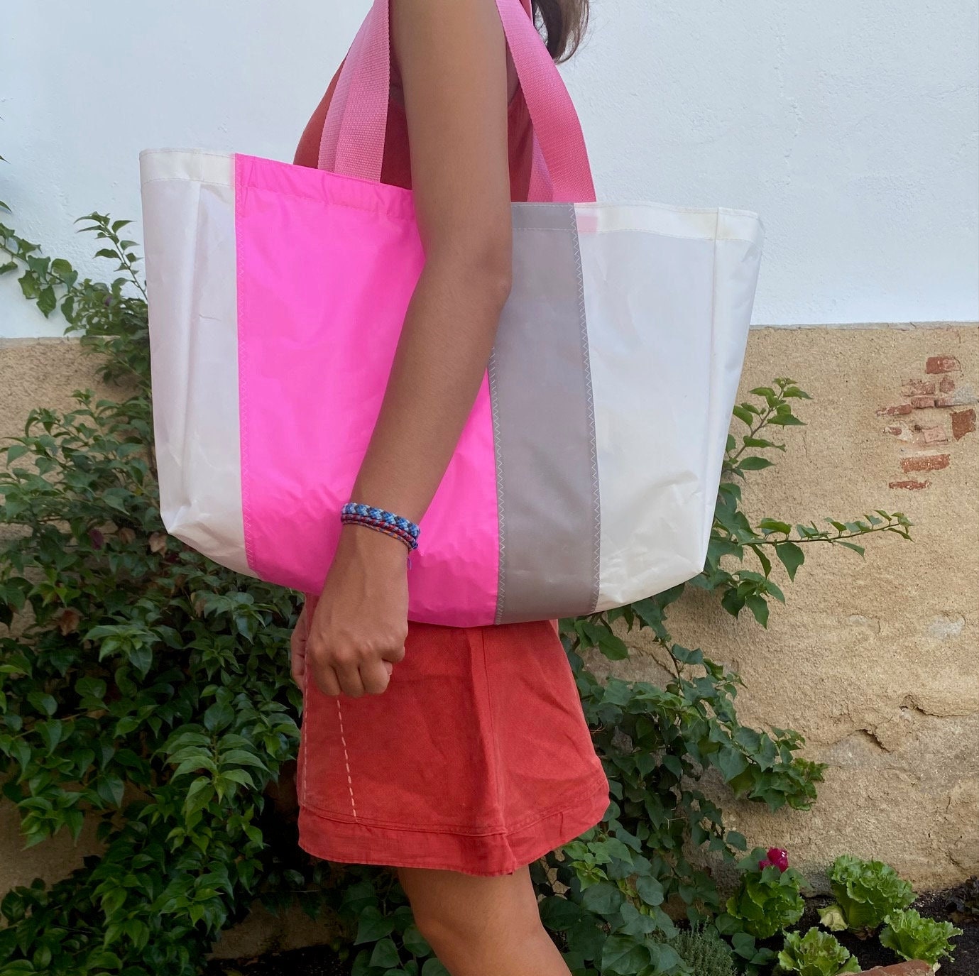 Sail Nautical Bag Sail Tote Bag Large Beach Bag Sail Bag Etsy