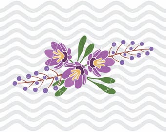 Download Floral swag svg | Etsy