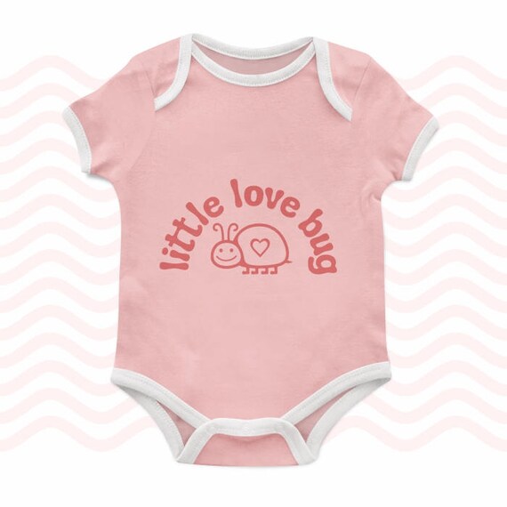 Download Little Love Bug Svg Baby Onesie Svg Baby Cutting File Baby Newborn Svg Baby Shower Svg Cricut Silhouette Cut File Clip Art Art Collectibles