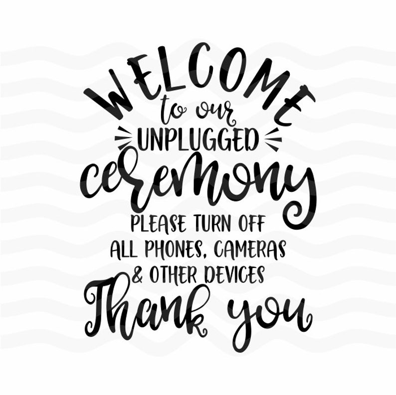 Download Unplugged Wedding Svg Shefalitayal