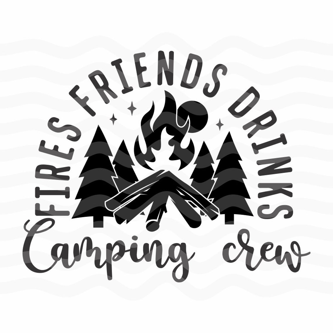 Camping crew svg camping svg camper svg campfire svg camp | Etsy