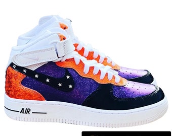 glitter nike air force