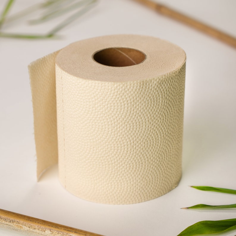 100 Organic Unbleached Bamboo Toilet Paper Very Soft & Etsy