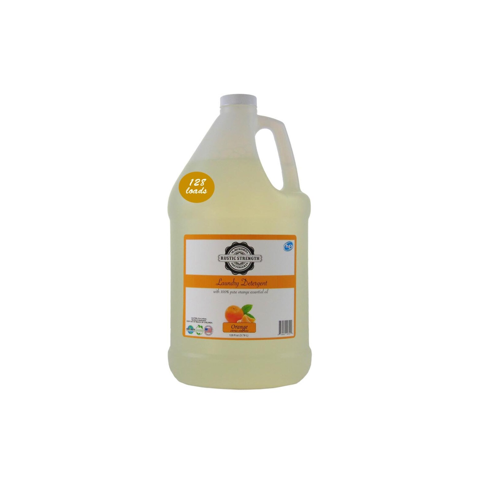 Liquid laundry detergent with orange essential oil for scent Etsy