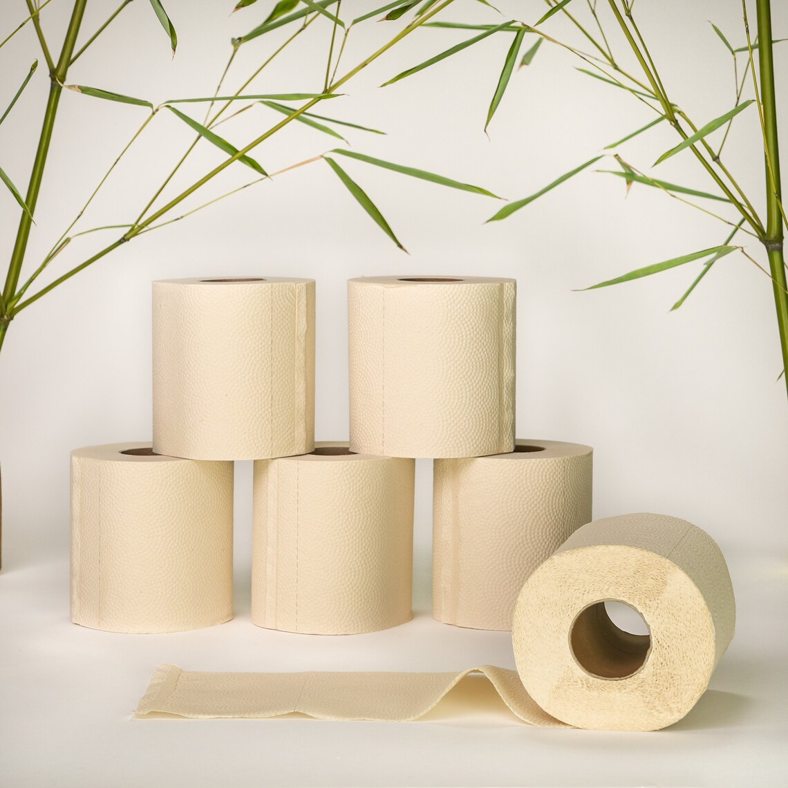 100 Organic Unbleached Bamboo Toilet Paper Very Soft & Etsy