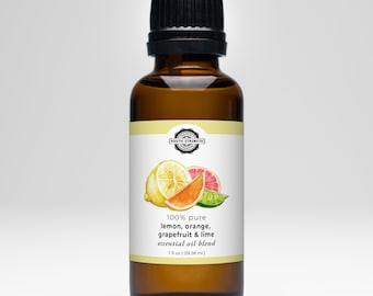 Lemon, Orange, Grapefruit & Lime Essential Oil Blend