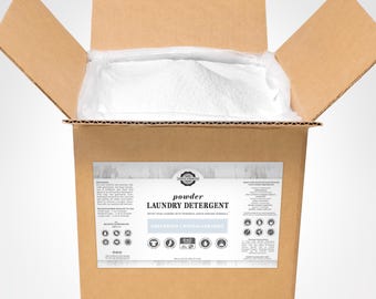 Bulk Powder Laundry Detergent by Rustic Strength | Unscented | 40 lb Box