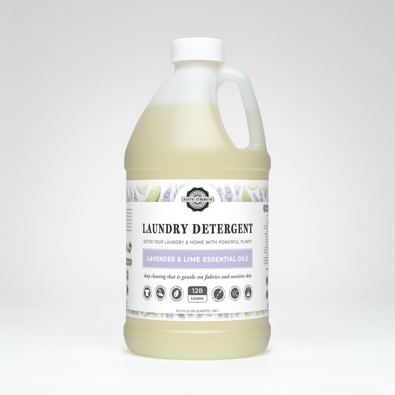 Liquid Laundry Detergent by Rustic Strength Pfasfree Foodgrade