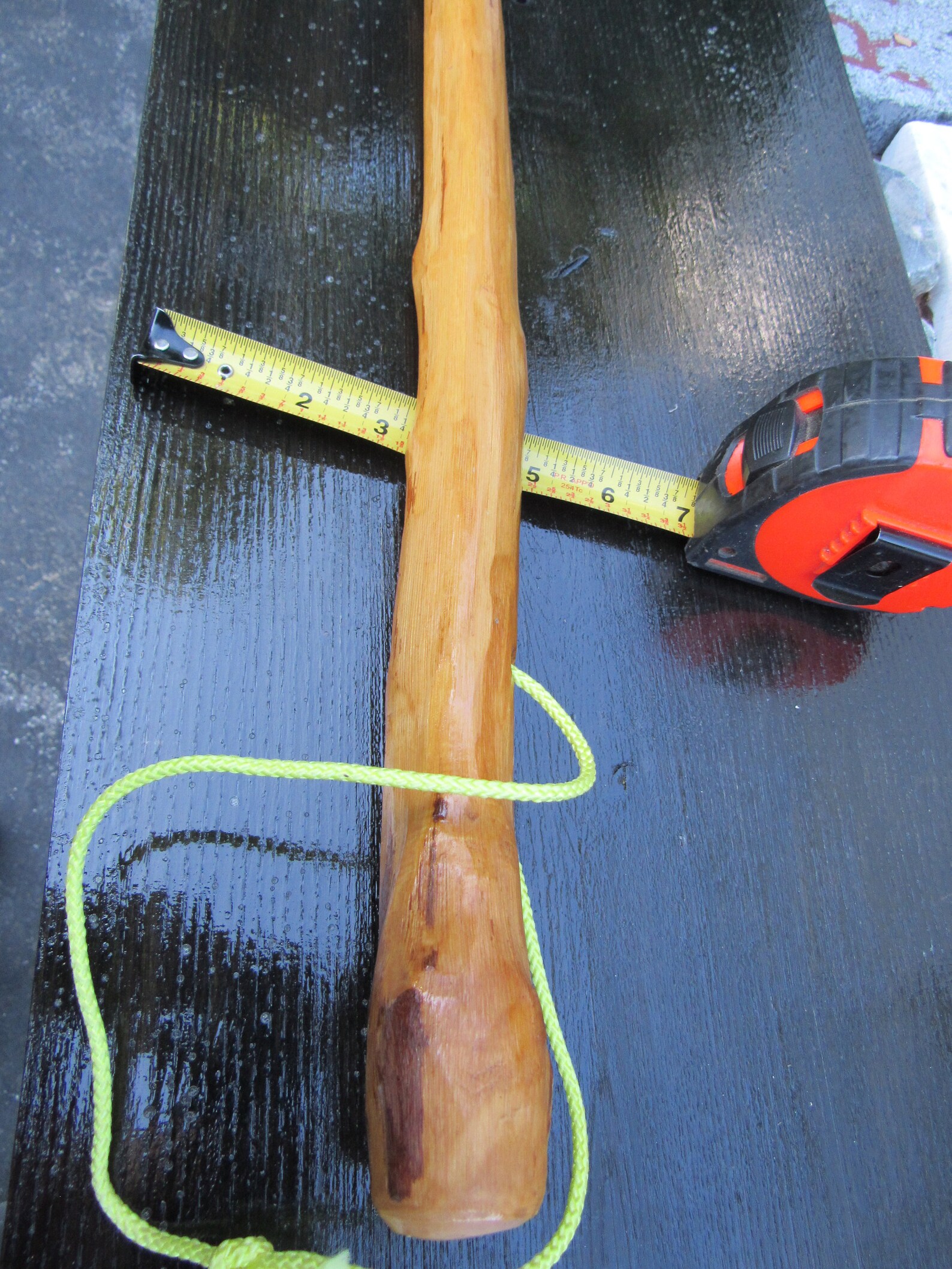 IRONWOOD Walking stick / staff. 44 1/2 In tall. Etsy