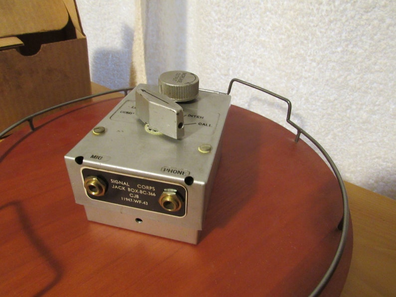 Fada Radio Selector Switch for Ww2 Bomber Aircraft Jack Box Etsy