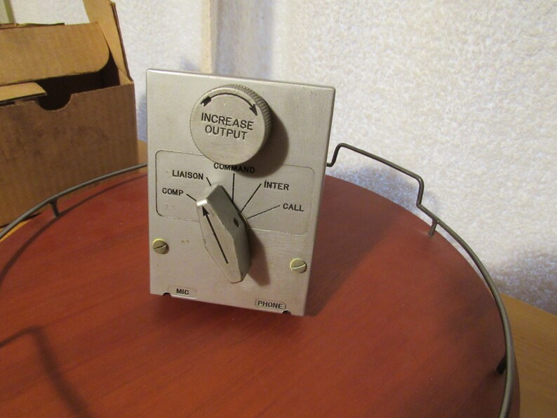 Fada Radio Selector Switch for Ww2 Bomber Aircraft Jack Box Etsy