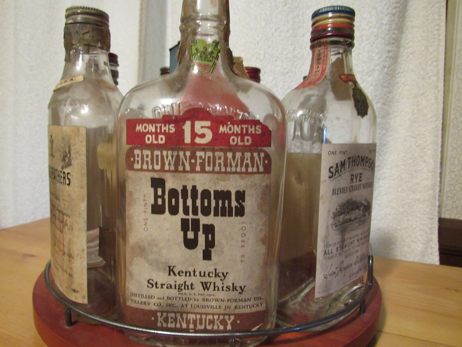 7 Antique whiskey bottles from the Pittsburgh area. 1930s and Etsy