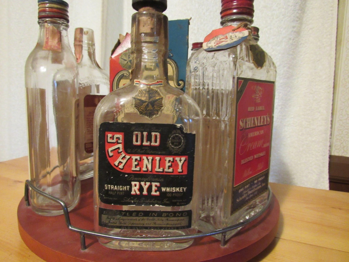 7 Antique whiskey bottles from the Pittsburgh area. 1930s and Etsy