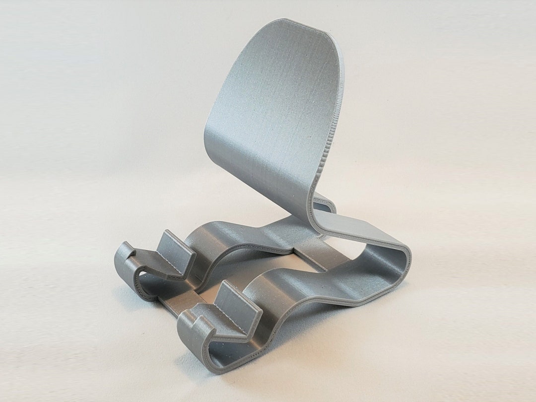 Modern Phone Stand 3d Printed Etsy