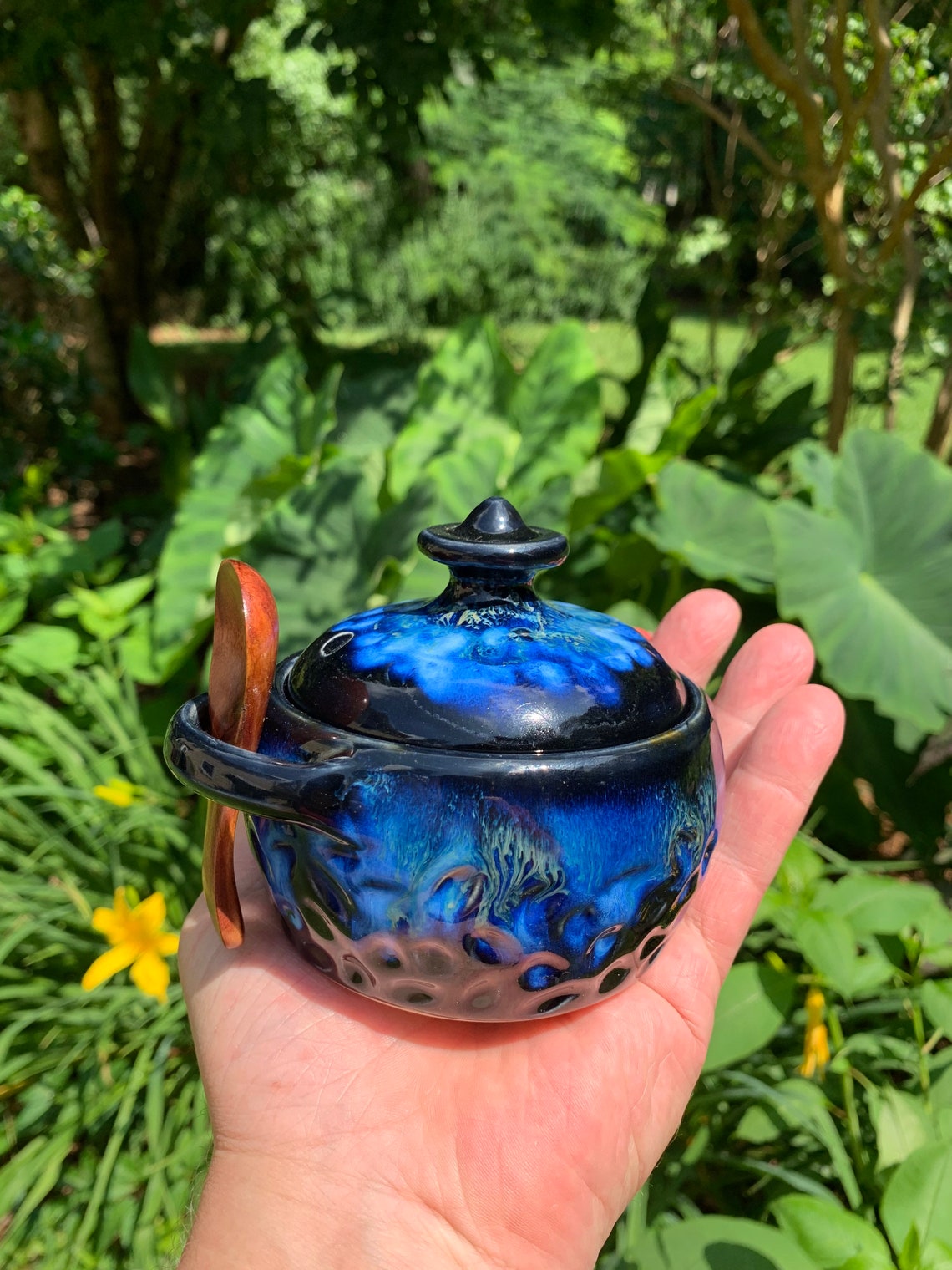 Ceramic salt cellar Etsy