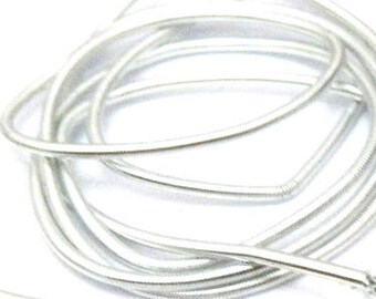 Silver Medium French Wire/gimp/purl